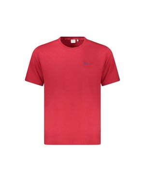 Pepe Jeans Camiseta de Algodón roja para Hombre