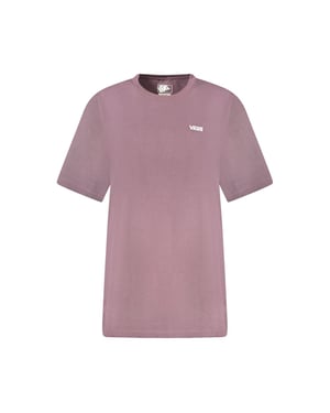 Camiseta de Mujer Vans Viola de Algodón