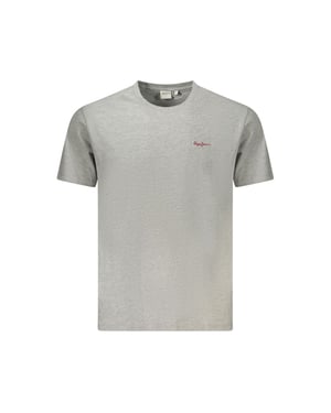 Camiseta de Hombre de Algodón Grigio de Pepe Jeans