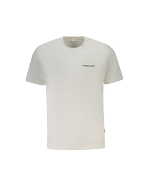Camiseta de Hombre de Algodón Blanca Guess Jeans