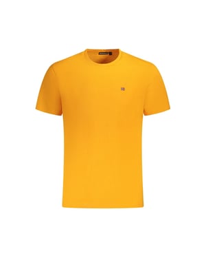Camiseta de algodón para hombres Napapijri Arancione