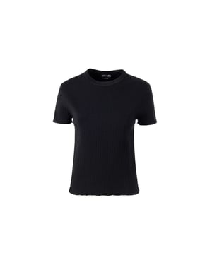 Camiseta de seda negra Tom Ford