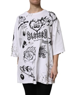 Camiseta Gráfica de Alfiler de Seguridad