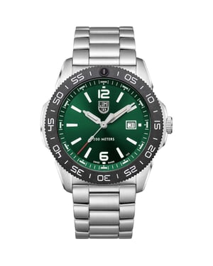 Reloj Deportivo de Acero Inoxidable Gris Luminox