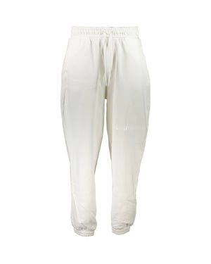 Pantalón Deportivo de Algodón para Hombre Calvin Klein Bianco
