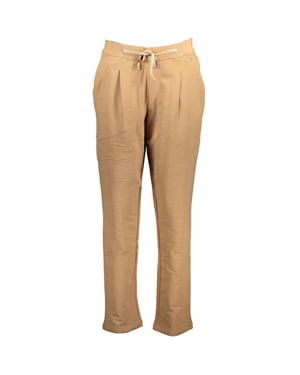 Pantalón de Chándal de Algodón Marrón para Mujer U.S. POLO ASSN.