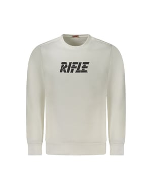 Sudadera de hombre Rifle de algodón blanco