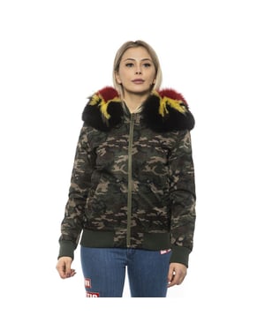 Chaqueta Bomber de Mujer de Poliamida Ejército Mr&Mrs Italy