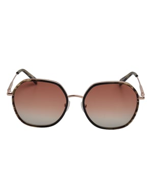 Gafas de sol hexagonales para mujer con montura de acetato LO163S
