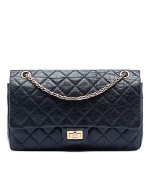 Bolso de segunda mano de piel de ternera acolchada envejecida Reissue 2.55 Doble Solapa 226
