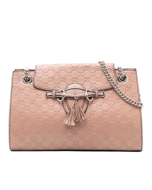 Bolso de hombro Emily Guccissima grande de segunda mano