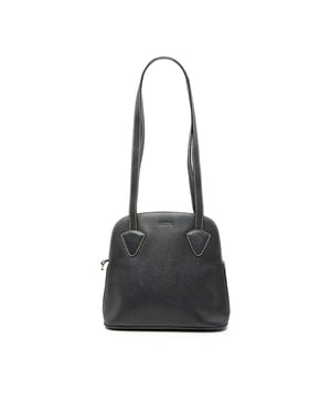 Bolso de hombro de cuero de segunda mano