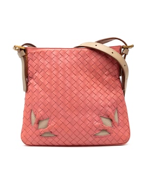 Bolso de mano cruzado Intrecciato Nappa de segunda mano