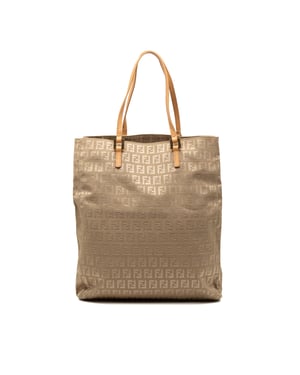 Bolso tote de lienzo Zucchino de segunda mano