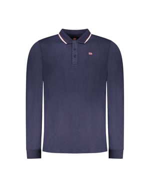 Polo de Algodón Azul para Hombre Norway 1963