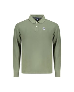 Polo de Algodón Verde para Hombre North Sails