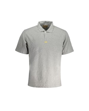 Camisa Polo de Algodón para Hombre La Martina Grigio