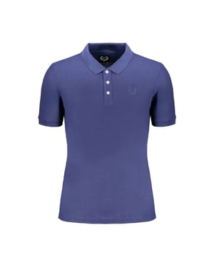Polo de Hombre de Algodón Azul Gianmarco Venturi