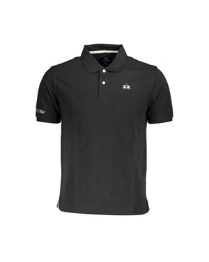 La Martina Polo de Hombre de Algodón Negro