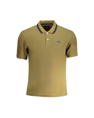 Camisa Polo de Hombre La Martina Verde de Algodón