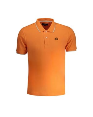 La Martina Polo de Algodón para Hombre Arancione
