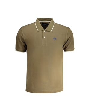 Camisa Polo de Algodón Verde para Hombre La Martina