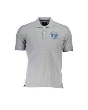 Polo de Hombre La Martina Grigio de Algodón