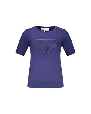 Suéter de mujer Guess Jeans de viscosa azul