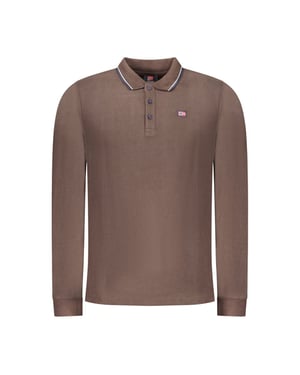 Polo de Algodón para Hombre Marrón Norway 1963