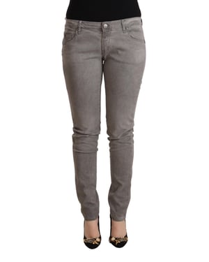 Jeans Grises Estilo Casual