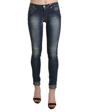 Jeans Skinny Desgastados Pan71223