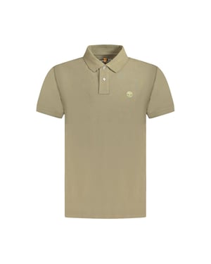 Polo de Algodón Verde Timberland