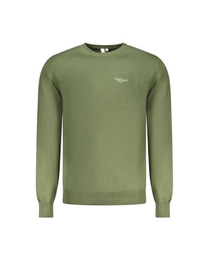 Suéter de Hombre de Algodón Accademia Militare Verde