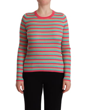 Dolce Gabbana Tsh7618 Top de Punto Acanalado