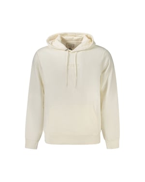 Sudadera de Hombre Guess Jeans Bianco de Algodón