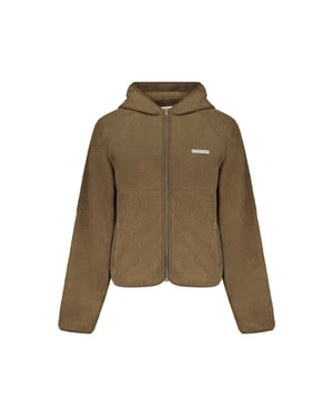 Sudadera de Mujer Guess Jeans Marrón de Poliéster