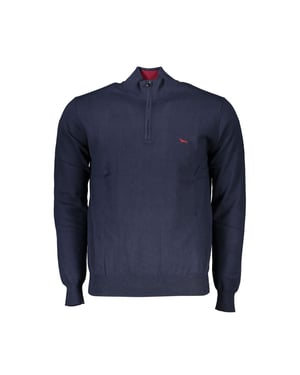 Suéter de algodón azul para hombre Harmont & Blaine