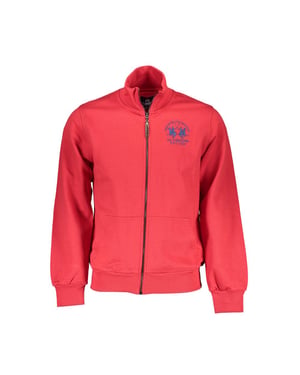Sudadera de Hombre La Martina Rosso de Algodón