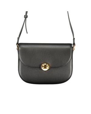 Furla Nero Bandolera de Cuero para Mujer