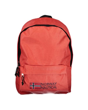 Mochila para hombres Noruega 1963 Rosso de poliéster