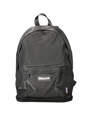 Mochila para hombres de poliéster negro Blauer