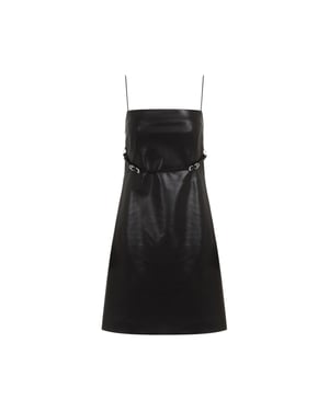 Vestido Mini de Cuero Voyou