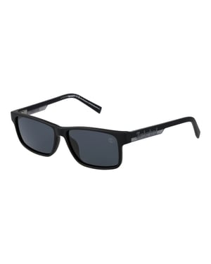 Gafas de sol de acero inoxidable negro Timberland