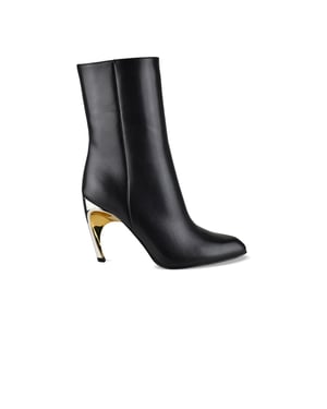 Alexander McQueen Botas Armadillo Negro