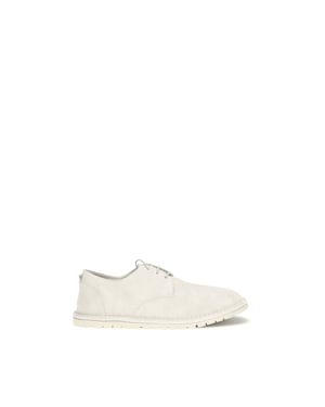 Marsell Oxford y Derby de Cuero de Ternera Beige Bos Taurus