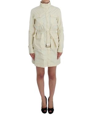 P.A.R.O.S.H. Abrigo Trench Impermeable Beige