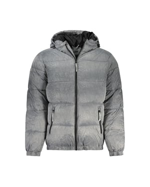 Chaqueta de Poliamida Gris Guess Jeans