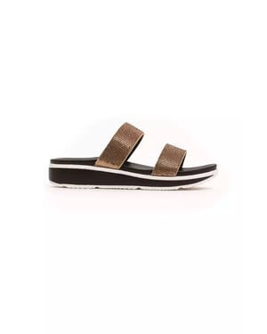 Sandalía de Mujer Textil Beige Péché Originel