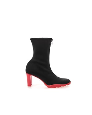 Botines de neopreno negros Alexander McQueen