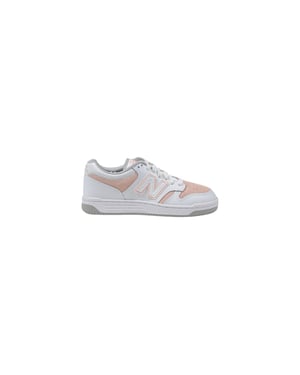 Zapatillas de cuero rosas New Balance